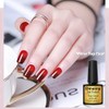 Omainy Base and Top Coat Semi-Permanent Nail Gel Polish UV