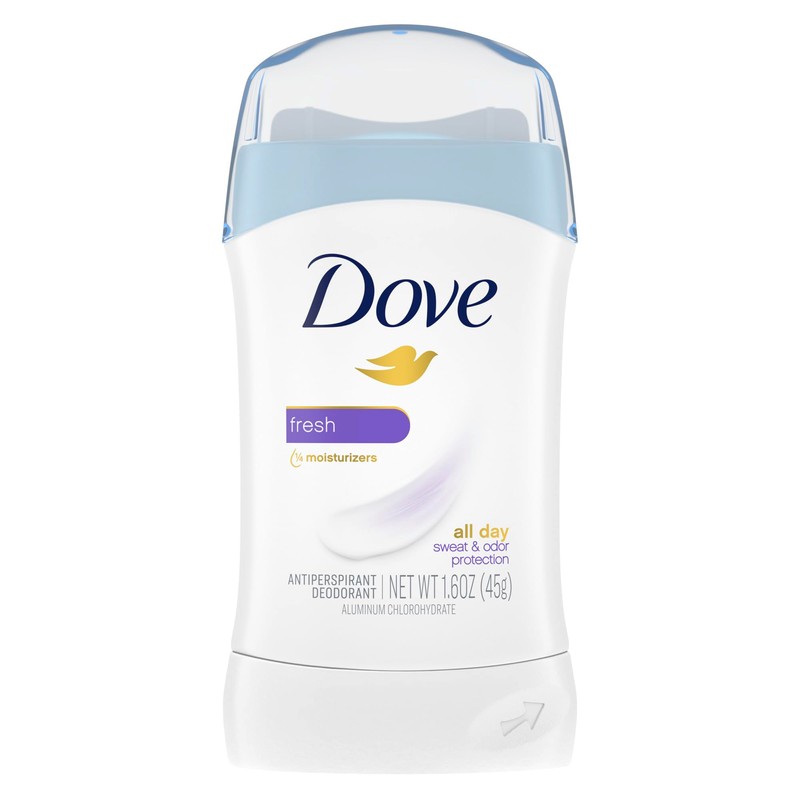 Dove Invisible Solid Deodorant, Fresh - 1.6 Oz