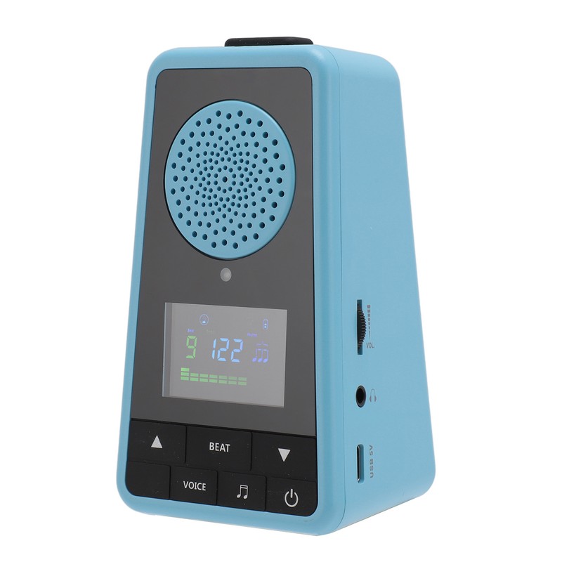 AM 718 Rechargeable 2 in 1 Electronic Digital Metronome 1300mAh