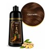 Shampoo Tinte Instantáneo Cubre Canas Natural Jengibre 500ml