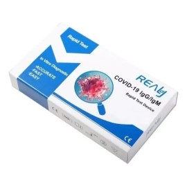 Prueba Rápida De Antígeno Covid De Sangre Realy Tech 25pz