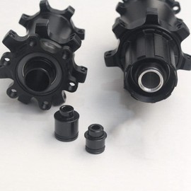 Xsdjasd Bike Hub Adapter Barrel 12mm-M9 Thru Axle Hub-Quick Release Front & Rear Conversion Adapter End Cap Bike Parts