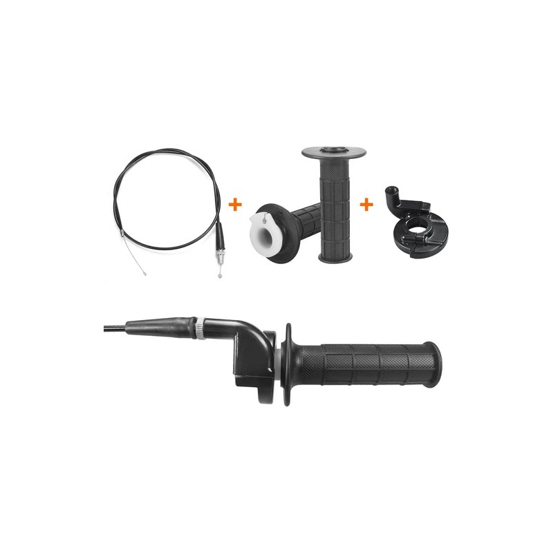 HOLATO PZ19 Carburetor Carb Air Filter Throttle Handle Grips Cable