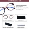 SOPHILY Round Progressive Multifocus Reading Glasses Women Men Multifocal Readers