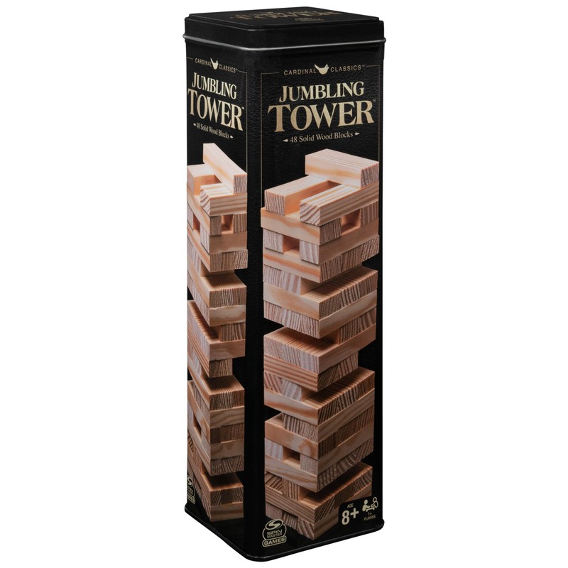 Spin Master Games 6061667 Jumbling Tower Party Game