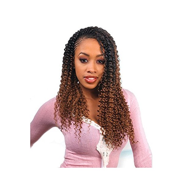 WATER WAVE 22" (4-Pack, 1 Jet Black) - Freetress Synthetic Crochet Braiding Hair