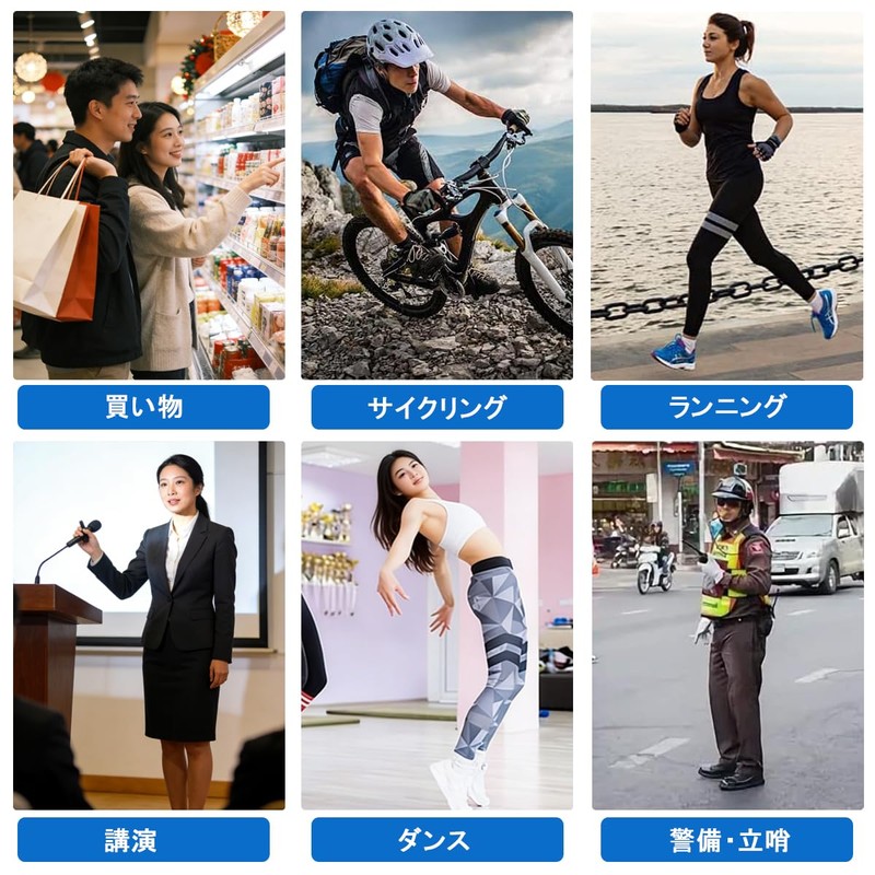 BTtime かかと インソール ジェル状インソール ブルー 衝撃吸収 左右セット 40-45サイズ対応 サポーター 足