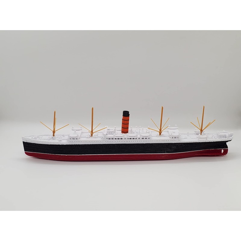 Generic RMS Carpathia Model - Highly Detailed Replica, Historically Accurate,