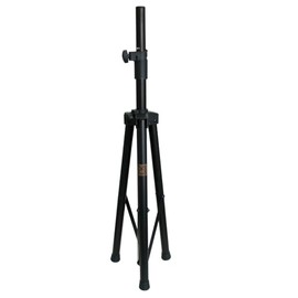 Mr. Dj USA SS350B Speaker Stand Universal Black Heavy Duty Folding Tripod PRO PA DJ Home On Stage Speaker Stand Mount Holder