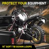 4Pcs Ratchet Tie Down Straps Kit for 2400lb Break Strength