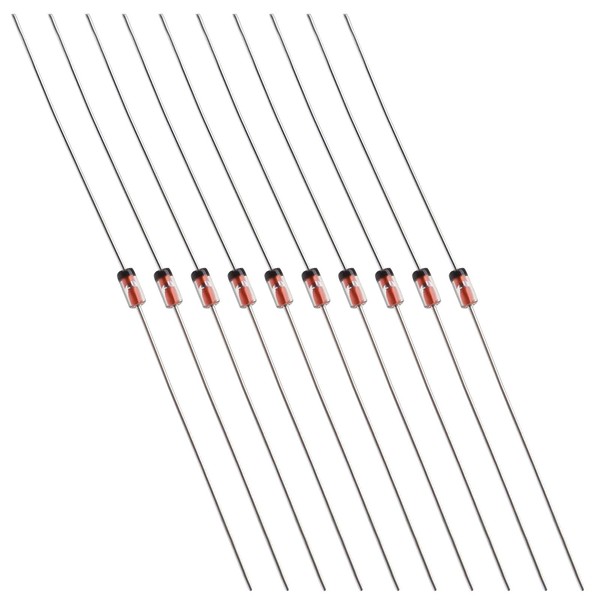 OTOTEC 50PCS 1N34A Germanium Diode 50mA 65V Axial 1N34A Electronic