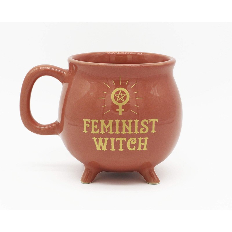 Taza Caldero Feminist Witch