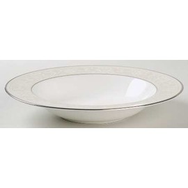 Noritake Montvale Platinum Rim Soup Bowl, Fine China Dinnerware