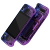 eXtremeRate Gradient Translucent Bluebell Faceplate Back Plate Shell for Steam