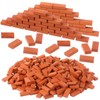 350 Pcs 1/16 Miniature Bricks Brick Building Set, Mini Red