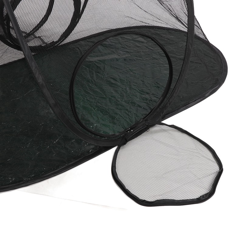 Outdoor Pet Tent with Tunnel Breathable Collapsible Large Space Portable