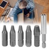 22Pcs Screw Extractor Set Damaged Broken Screw Removal Remover Tool