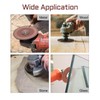LEONTOOL Aluminum Oxide Resin Fiber 25pcs 4-Inch Resin Fiber Sanding