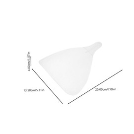 PACKOVE 2PCS Hair Salon Facial Shield Hair Spray Protector Adjustable Design for Cutting and Styling Lightweight Visor for Salon Use