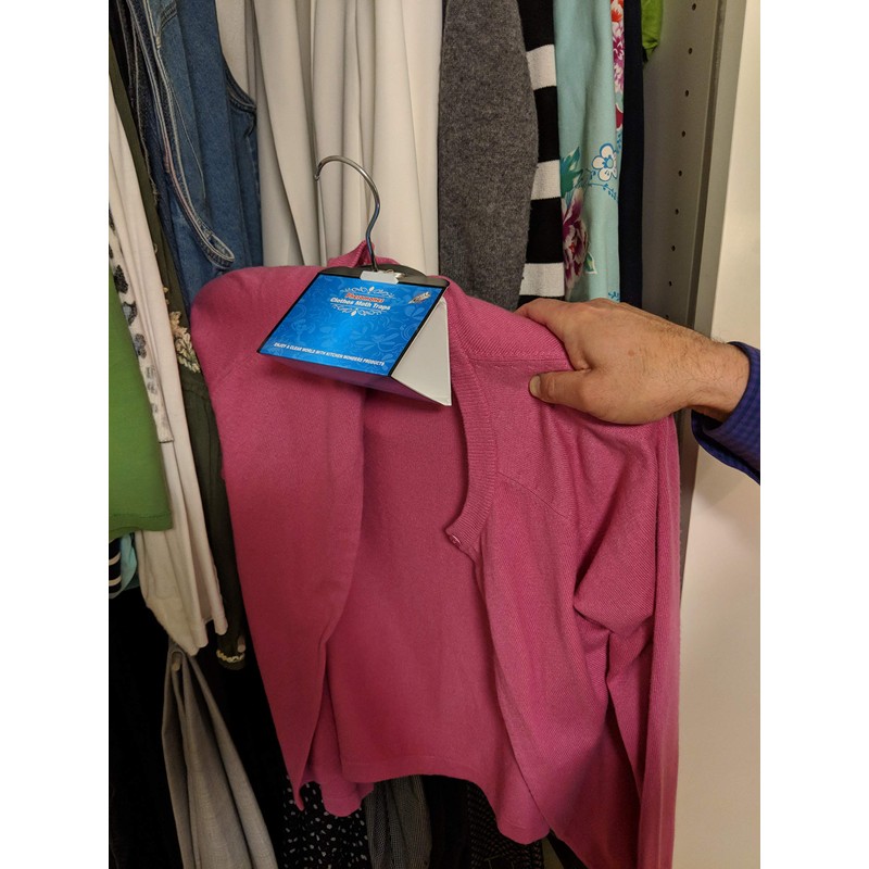 Clothes Moth Traps (6 Count) Moth Repellent with Pheromones Lure,