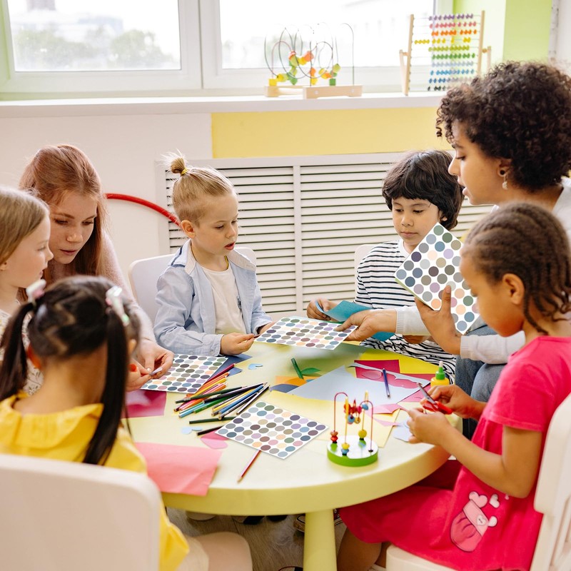 STARLIBOO Dot Stickers - Morandi Color Code Labels, 1in Round,