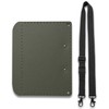 Plus A4 Clipboard Foldable to A5 Size + Dark Gray