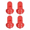 uxcell Manual Easy Can Opener, 4pcs - Plastic Beverage Can