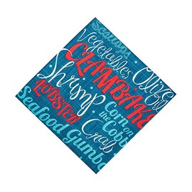 Clambake Lunch Napkins - 16 Pack - Party Supplies