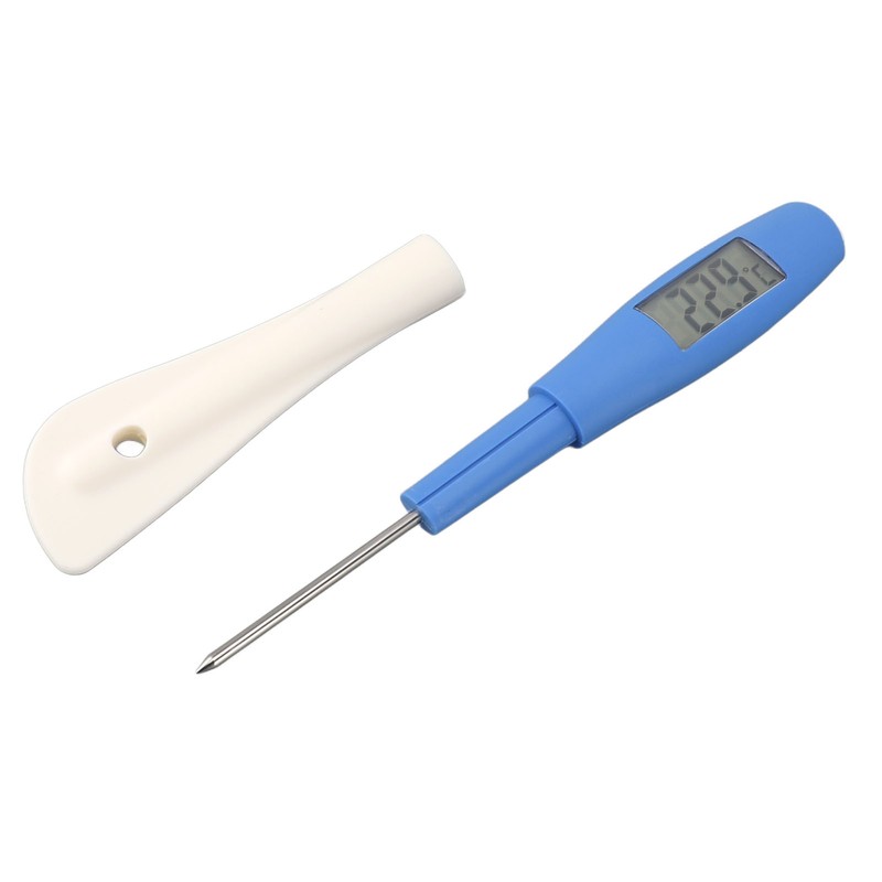 Silicone Spatula Thermometer Digital Display Stainless Steel Cooking Thermometer Food