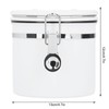 Stainless Steel Sealed Canister Coffee Flour Sugar Container Storage Jar