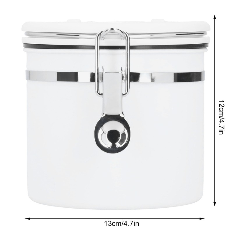 Stainless Steel Sealed Canister Coffee Flour Sugar Container Storage Jar