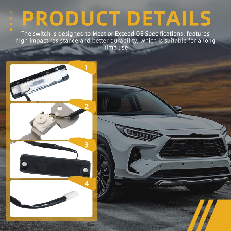 JAVOUKA Tailgate Trunk Rear Hatch Release Switch for Toyota Prius
