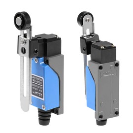 uxcell ME-8108 Adjustable Roller Lever Arm Momentary Limit Switch 1NC+1NO 5Pcs for CNC Mill 3D Printer Door Switch