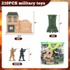 AMOR PRESENT 210PCS Army Men Military Set, Army Men Action