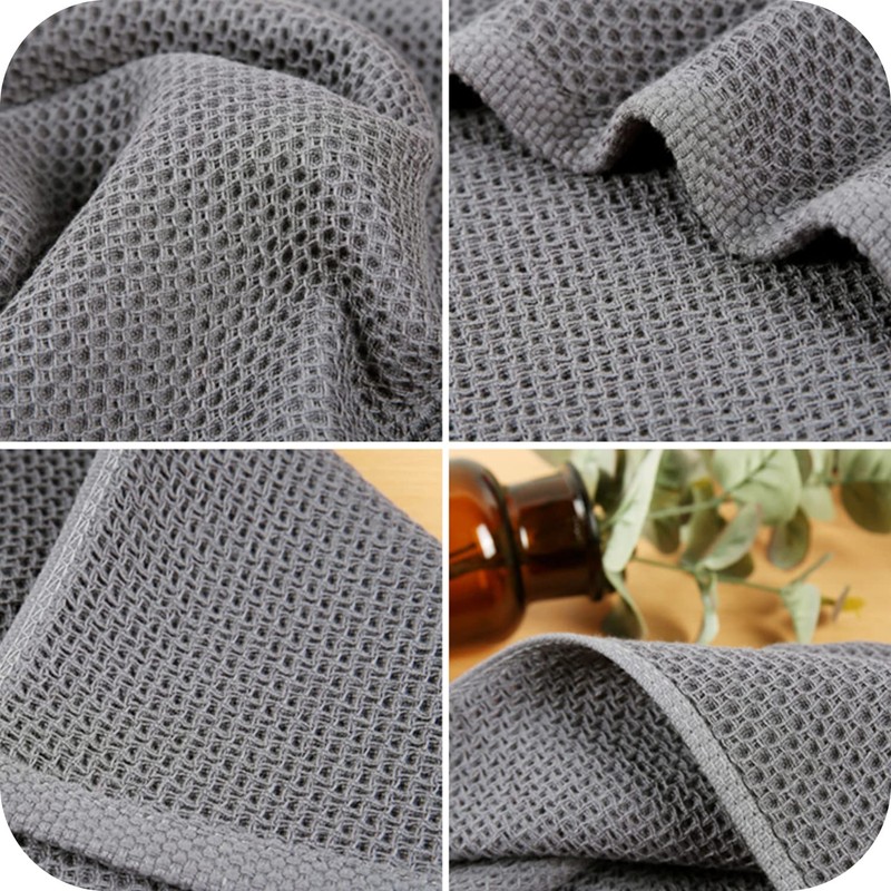 NINVVS 4pcs kitchen towels 2pcs Transparent Hooks, Highly Absorbent, Soft