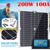 200W Solar Panel Kit 100A 12V Battery Charger with Controller