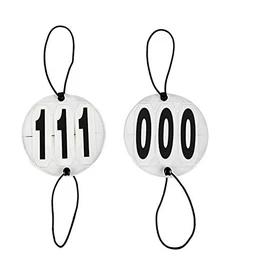 Elico Bridle Numbers (Three digits) dressage equestrian horse pony showing
