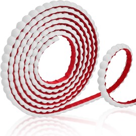 Moldeo para despegar y pegar para paredes, marco de espejo flexible de 10 pies, borde decorativo de perlas para decoración de pared para baño, sala de estar, paneles de pared de TV, marco de