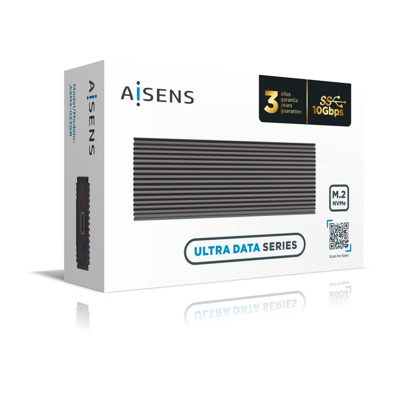 AISENS - ASM2-023GR - External enclosure for M.2 SSD NVME