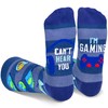 PanPacSight Gaming Socks for Men, Fun Mid-Calf Socks with Game