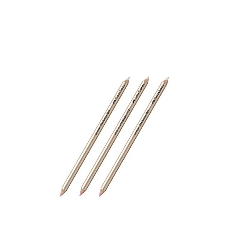 Faber-Castell Perfection Eraser Pen (3 x 7057, Double Tip, Soft