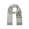 Coach Women's Signature C Logo Knit Scarf, Chalk, One Size