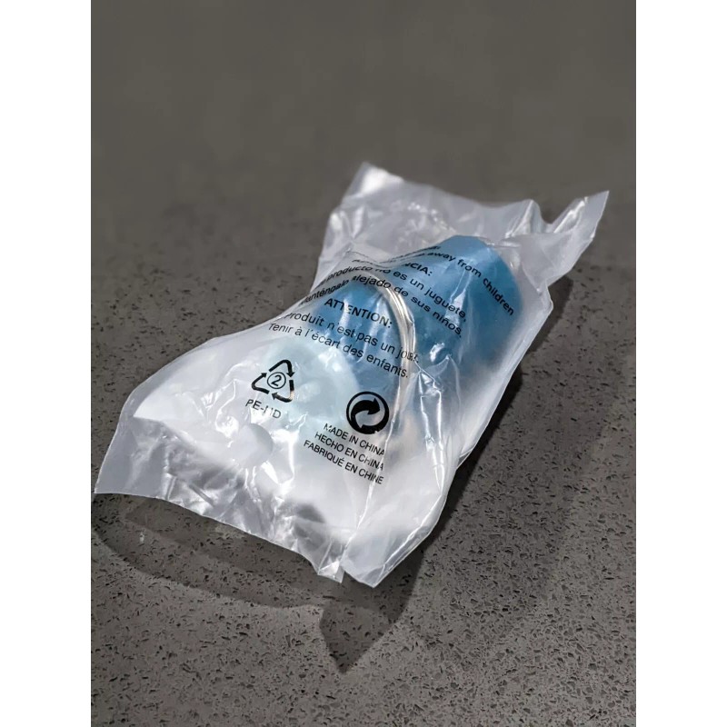 Tupperware Miniature Universal Jar Keychain Peacock Color New.