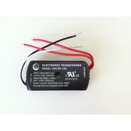 150W ELECTRONIC LOW VOLTAGE HALOGEN TRANSFORMER HD150-120