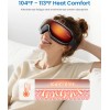 RENPHO Eye Massager with Heat and Vibration Compression Rechargeable Bluetooth