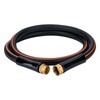 EASTRANS Short Garden Hose 15 ft x 5/8", Heavy Duty