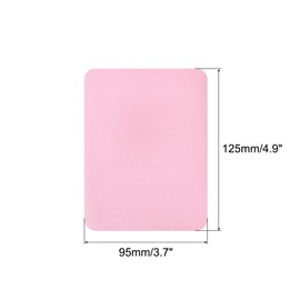 MECCANIXITY 12Pcs Iron on Patches for Clothing Repair Fabric Repair Patches Iron-On Mending Fabric Light Pink 4.9"x3.7" for Clothes, Pants, Bags Hole Repairing and Decoration