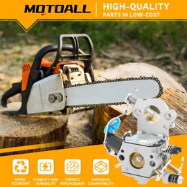 MOTOALL Carburetor WTA-29 544883001 Fit for Husqvarna 455 455E 460 Rancher 460 461 Chainsaw Replaces# WTA-29A WTEA-1 544227401 503282101