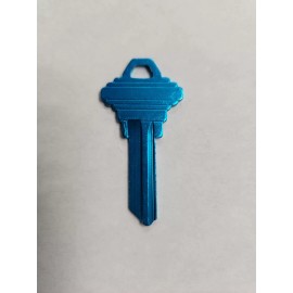 TURQOUISE COLORED LIGHTWEIGHT SCHLAGE SC1 KEYBLANK