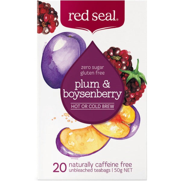 Red Seal (Hot & Cold Brew) Plum & Boysenberry 20 Teabags
